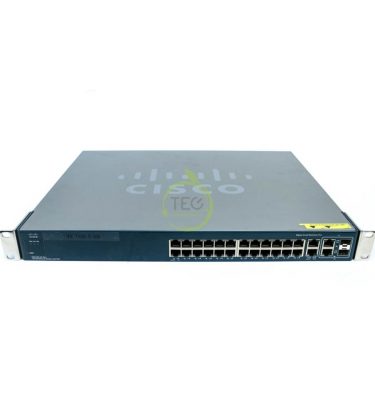 Cisco WS-C3560X-24P-L 24 Port Poe Switch w/ 715WAC Power Supply 1YrWty TaxInv 
