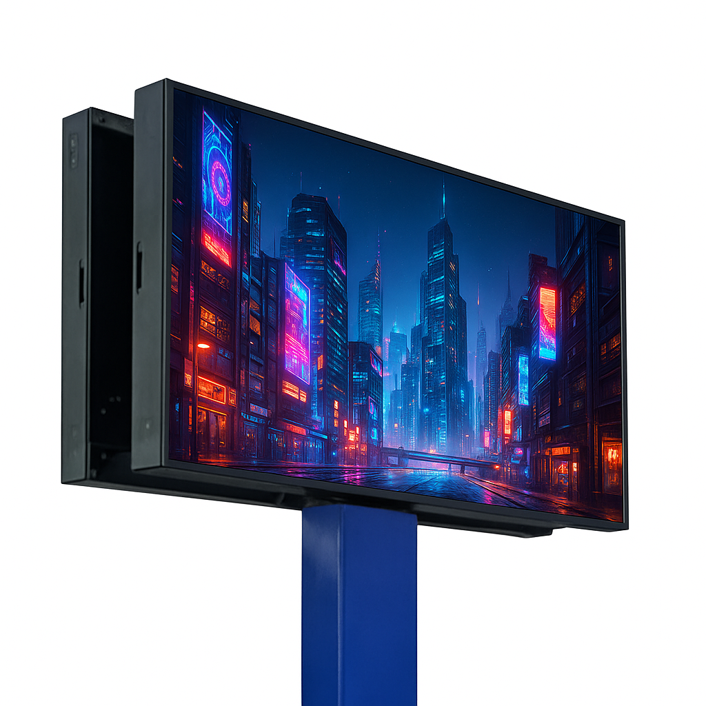 Outdoor LED screens for digital advertising in all sectors